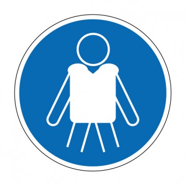 Schild Gebotszeichen Fußgängerweg benutzen · ISO 7010 M024 (Gebotsschild)