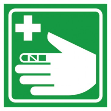 Aufkleber Rettungszeichen Erste Hilfe Verbandsachen