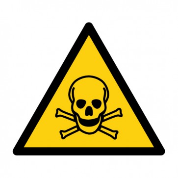 Magnetschild Warnzeichen Warnung vor giftigen Stoffen · ISO 7010 W016