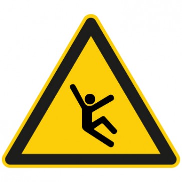 Warnzeichen Warnung vor Absturzgefahr · MAGNETSCHILD