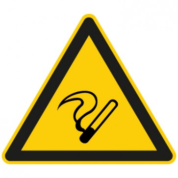 Warnschild Raucherzone · selbstklebend