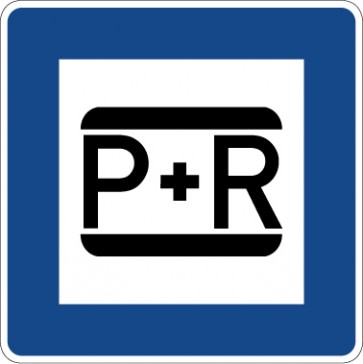 Verkehrzeichen Richtzeichen Parken und Reisen · Zeichen 316  · MAGNETSCHILD