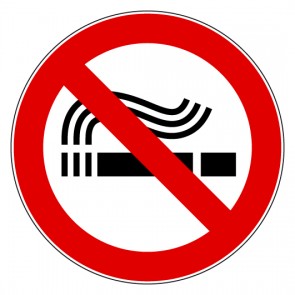 Verbotszeichen Rauchen verboten · MAGNETSCHILD