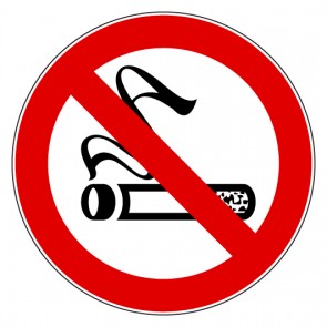Aufkleber Verbotszeichen Rauchen verboten
