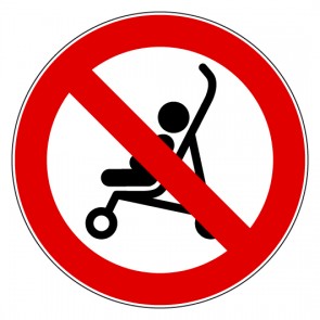 Verbotszeichen Kinderwagen verboten · MAGNETSCHILD