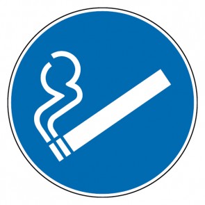 Gebotszeichen Rauchen gestattet · Magnetschild - Magnetfolie
