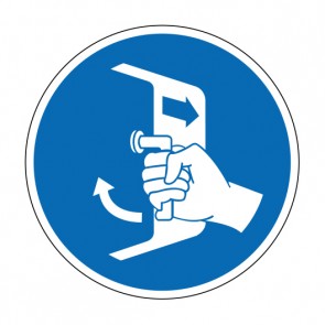 Schild Gebotszeichen Fußschutz benutzen · ISO 7010 M008 (Gebotsschild)