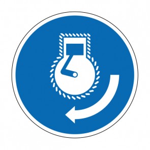 Schild Gebotszeichen Handschutz benutzen · ISO 7010 M009 (Gebotsschild)