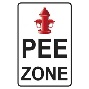 Aufkleber PEE Zone
