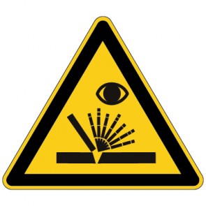 Warnzeichen Warnung vor Schweißfunken · MAGNETSCHILD