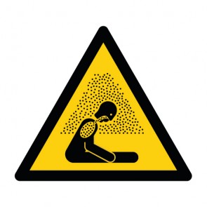 Schild Warnzeichen Warnung vor Erstickungsgefahr · ISO 7010 W041 · selbstklebend