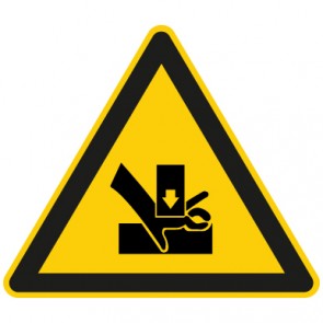 Warnzeichen Warnung vor Quetschgefahr · MAGNETSCHILD