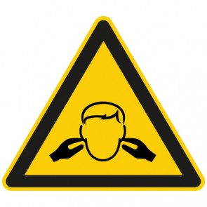 Warnschild Warnung vor hohem Geräuschpegel · selbstklebend