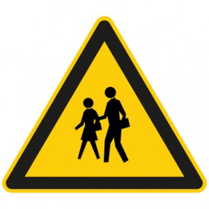 Warnschild Achtung Schulverkehr