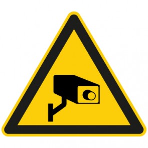 Warnschild Achtung Videoüberwachung · selbstklebend