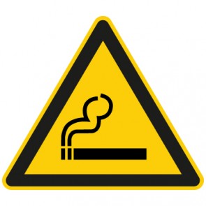 Warnschild Raucher · selbstklebend