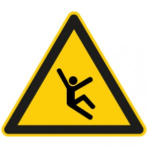 Warnzeichen Warnung vor Absturzgefahr · MAGNETSCHILD