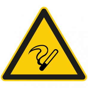Warnzeichen Raucherzone · MAGNETSCHILD