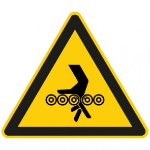 Warnzeichen Einzugsgefahr · MAGNETSCHILD