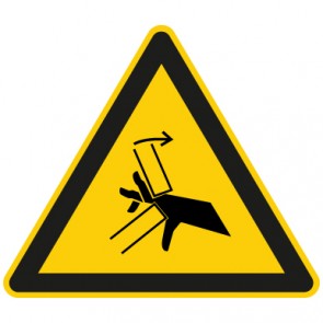 Warnzeichen Warnung vor Handverletzung · MAGNETSCHILD