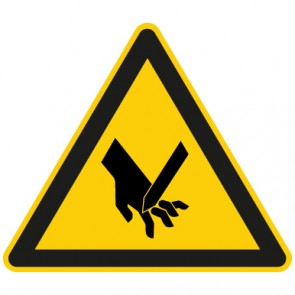 Warnzeichen Warnung vor Schnittgefahr · MAGNETSCHILD