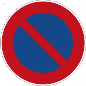 Verkehrsschild · Verkehrszeichen Vorschriftzeichen Eingeschränktes Halteverbot · Zeichen 286 