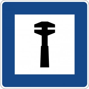 Verkehrzeichen Richtzeichen Pannenhilfe · Zeichen 365-62  · MAGNETSCHILD