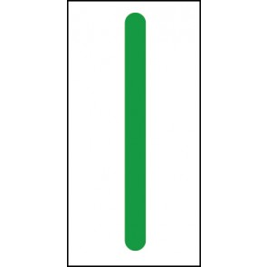 Magnetschild Sonderzeichen Pipe | grün · weiß