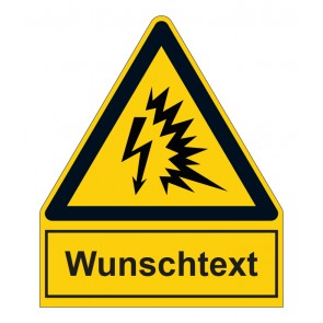 MAGNETSCHILD Warnzeichen mit Anhang · Warnung vor Lichtbogen · ISO_7010_W042
